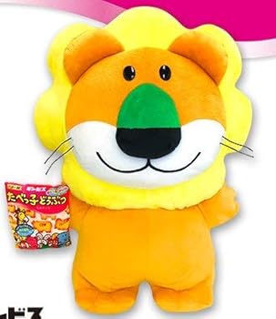 【中古】たべっ子どうぶつﾊﾟｯｹｰｼﾞ付きBIGぬいぐるみ らいおん　全1種｜AJIMURA-SHOP
