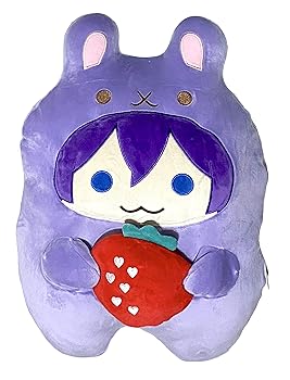 【中古】【未使用】すとぷり 2021 NEW YEAR オフィシャルグッズ すとぷり あにまるぬいぐるみくっしょん（ななもり。）