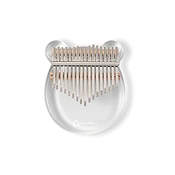 【中古】【未使用】Melody Merry Crystal Kalimba BEAR クリスタルカリンバ クマ型 メロディメリー画像