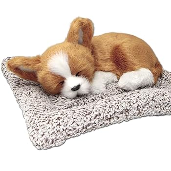 【中古】【未使用】TATOTTE 犬のぬいぐるみ リアル 置物 寝顔が可愛いわんこ 活性炭入り 癒し インテリア(チワワ BR)
