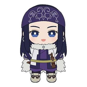 【中古】アルジャーノンプロダクト ゴールデンカムイ ぬいぐるみ アシ?パ 約100mm×170mm ソフトボア製画像