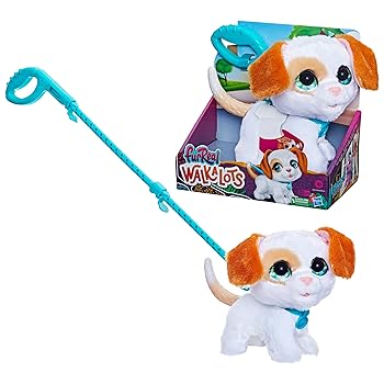 【中古】ハズブロ(HASBRO) ファーリアル おさんぽこいぬ（ホワイト）、声や音に反応する インタラクティブなペット、対象年齢4才以上 F8131 正規品｜AJIMURA-SHOP