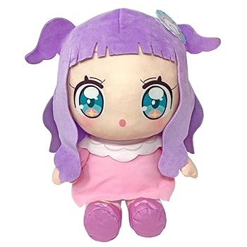 【中古】ひろがるスカイ！ プリキュア めちゃでか ぬいぐるみ おすわり プリンセスエルちゃん 約28cm 特大 公式 グッズ