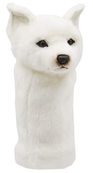 【中古】BH8367 HANSA ゴルフ ヘッドカバー ユーティリティ 北海道犬