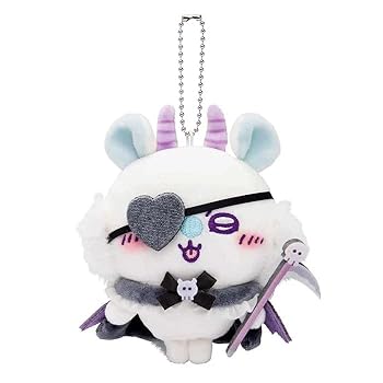 【中古】ちいかわ てんし あくま マスコット ぬいぐるみ あくまなモモンガ