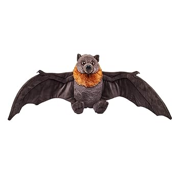 【中古】ワイルドリパブリック ぬいぐるみ オオコウモリ カドルキンズ 野生動物 ハロウィン コウモリ プレゼント W72×D14×Ｈ22cm 27668