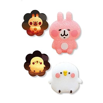 【中古】カナヘイの小毛の荒物 ゆるっと楽しみ きらきら御部屋ともし火 ピスケ＆うさぎ（2種仕掛ける）