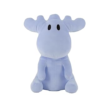 【中古】moz/モズ ぬいぐるみ お座り ブルー【かわいい エルク もちもち ふわふわ パステルカラー 抱っこ ぬいぐるみ プレゼント ギフト 贈り物 癒し ほ