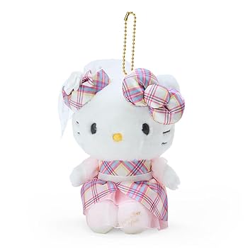 【中古】【未当て嵌める】サンリオ(SANRIO) サンリオ 月暈キティ ドレスタータンデザインシリーズ マスコット保持者 キティちゃん hello kitty 13.3×11.4×7糎 キャ