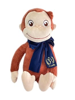 【中古】おさるのジョージ Preciality L ぬいぐるみ ~warm color~ 50糎