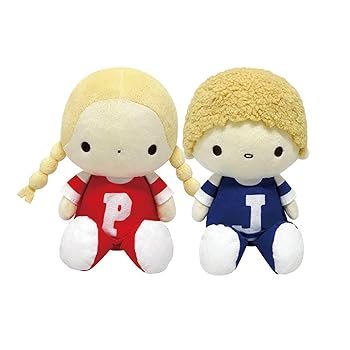 【中古】ケイカンパニー サンリオキャラクターズ （ヴィンテージレトロ）ペアぬいぐるみ パティ＆ジミー SAV-PNU-PJ