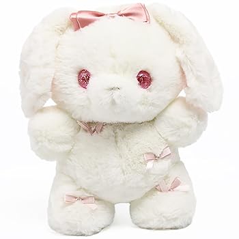 【中古】【未当て嵌める】うさぎ ぬいぐるみ 家兎 可愛らしい 一般受け ふかふか 好いたらしい うさぎのぬいぐるみ もの言う花 生まれ落ちる日 差し上げ物 差し上げ物 赤ちゃん うしろ帯