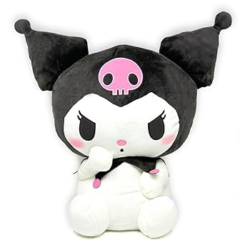 【中古】クロミ 超超BIG ぬいぐるみ かしげ身のこなし 手あそびの金剛石付き添い人 52糎 馬鹿でかい 堅苦しさ