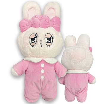 【中古】エスターバニー ぬいぐるみ リボン付き OOTD 日曜日（ootd_05）
