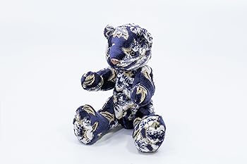 【中古】雅(MIYABI) 金華山ぬいぐるみ マドンナ ネイビー クマ MI−KMMANV|AJIMURA-SHOP