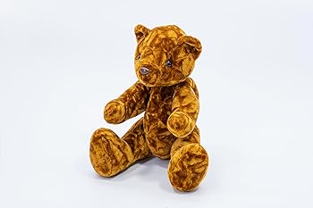 【中古】【未使用】雅（MIYABI) 金華山ぬいぐるみ チンチラ ゴールド クマ ＭＩ－ＫＭＣＣＧＯ