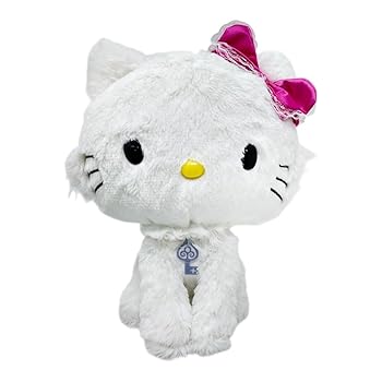 【中古】チャーミ―キティ おすまし BIGぬいぐるみ グッズ 手あそびの金剛石付き添い人 約30糎