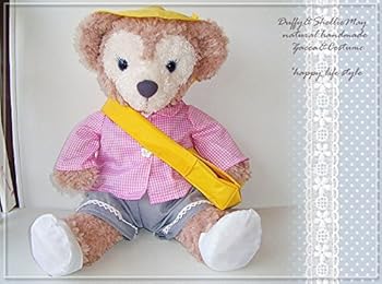 【中古】【未使用】ダッフィーシェリーメイハンドメイド幼稚園コスチューム女の子セットj44