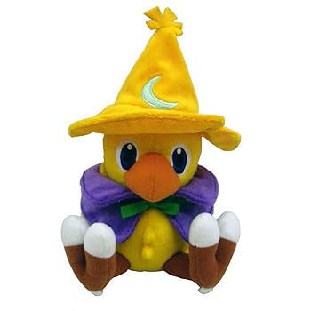 【中古】【未使用】ファイナルファンタジー ぬいぐるみ チョコボの不思議なダンジョン 黒魔道士 8,820円