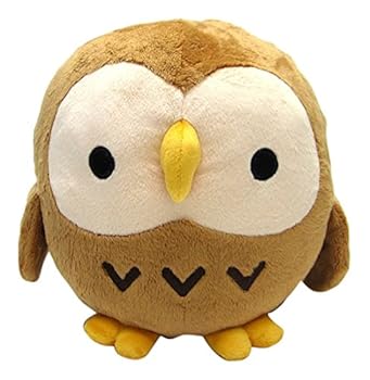 【中古】ムニュマム 梟 ぬいぐるみ XL大きさ 30糎