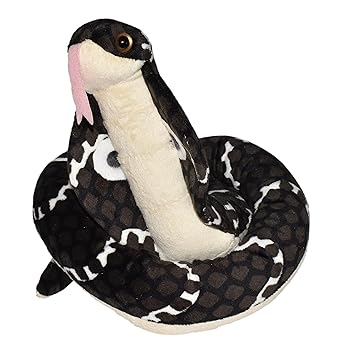 【中古】137cm Wild Republic Hooded Cobra Snakesss Soft Toy