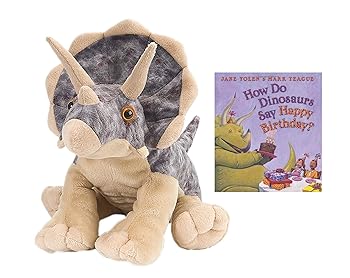 【中古】ワイルド 民主政治 ぬいぐるみ トリケラトプス 12\" cuddlekins 10960"