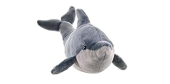 【中古】【未当て嵌める】ワイルドリパブリック 海豚 ぬいぐるみ 海豚 海の毛の荒物 本当の やわらかい原材料 カドルキンズ W27×Ｄ48×Ｈ21糎 22469