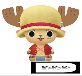 【中古】【未使用】ワンピース　めちゃでかまねっこ　チョッパーぬいぐるみ～モンキー・Ｄ・ルフィ～