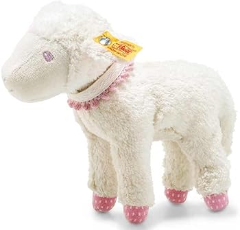 【中古】シュタイフ ラム リーナ ピンク 18cm ぬいぐるみ