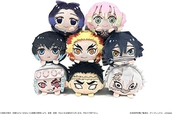 【中古】【未使用】鬼滅の刃 もちころりん ぬいぐるみマスコット 柱 ver. BOX商品 1BOX\u003d8個入、全8種類