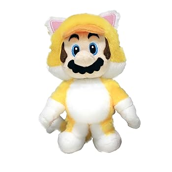 【中古】百貨店マリオ パワーアップ マスコット どんぶり鉢チェーン店ぬいぐるみ 猫マリオ Nintendo TOKYO押さえる