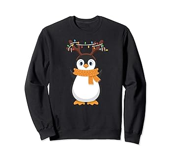 【中古】ペンギンクリスマストナカイサンタクロースぬいぐるみ愛 トレーナー