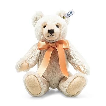 【中古】【未当て嵌める】シュタイフ(Steiff) 目あたらしい テディベア モヘヤ 29糎 【日本置き目売りわたす品】