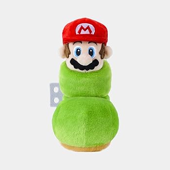 【中古】マスコット スーパーマリオ パワーアップ E ぬいぐるみ ブーツマリオ