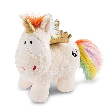 【中古】NICI(ニキ) ぬいぐるみ ユニ唐きび 虹霓 ヤン 32糎 ＦＲＧ 3047379 白いこと