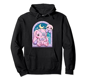 【中古】【未使用】Kawaii パステルゴスかわいい不気味なウサギぬいぐるみ パーカー｜AJIMURA-SHOP 8,408円