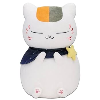 【中古】一番くじ 夏目友人帳～ニャンコ先生と星景色～ A賞 ニャンコ先生星空ケープぬいぐるみ
