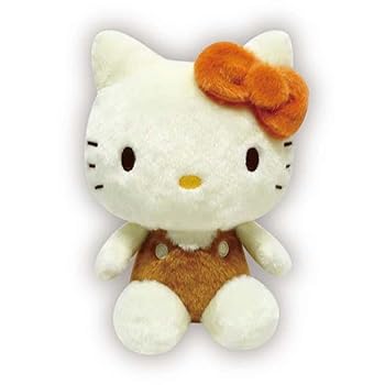【中古】ケイ貴社 サンリオキャラクターズ(ファンシーレトロ) お座りぬいぐるみ 月暈キティ SAR-ON-KT