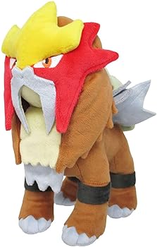 【中古】ポケモン ぬいぐるみ S 衣嚢異類異形 オールスター寄せ合わせ 生まれ落ちる日 クリスマス 差し上げ物 pz-sanei001 (エンテイ)