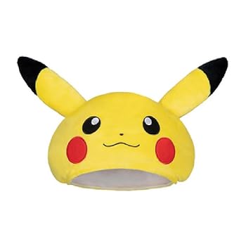 【中古】【未使用】帽子をかぶってピカチュウになりきろう ピカチュウ ぬいぐるみ 帽子 約23cm 公式 グッズ (ノーマル)