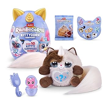 【中古】【未当て嵌める】Rainbocorns RAINBOCORN KITTYCORN Surprise(Himalayan) Series 9 Plush Small