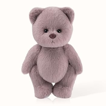 【中古】【未使用】TeddyTales リナベア ハンドメイド ぬいぐるみ スペシャル ロングヘア テディベア くま 手作り Mサイズ 生チョコ (30cm)｜AJIMURA-SHOP