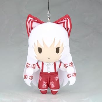 【中古】【未使用】藤原妹紅 ミニ ぬいぐるみ 東方 公式 グッズ