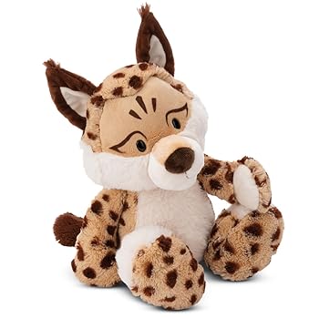 【中古】【未当て嵌める】【NICI】WF24 山猫 ライカ 古典派音楽 50糎 ぬいぐるみ