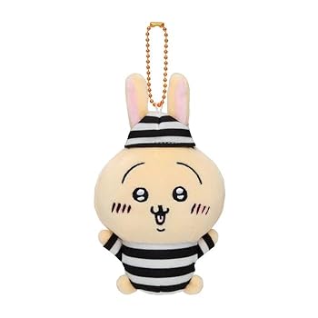 【中古】[グレイ・パーカー・サービス] ちいかわ ぷちミニマスコット ぬいぐるみ 囚人うさぎ｜AJIMURA-SHOP