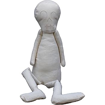 【中古】【未使用】キャンバスドール ウーピースカル XL 60×20×20cm 寄書 色紙 ギフト 贈り物 アート ワークショップ プレゼント お見舞い お祝い