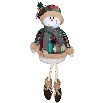 【中古】南貿易 スノーマン ファブリック ぬいぐるみ 人形 置物 クリスマス 什器 ディスプレイ サンタクロース 雪だるま プレゼント