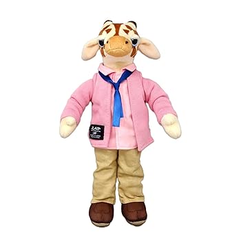 【中古】【未使用】内藤デザイン研究所 ZAP ANIMALS ぬいぐるみSサイズ ジラフ 46337
