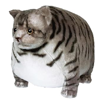 【中古】先んじる ふとっちぃZoo にゃんこ ぬいぐるみ サバ虎
