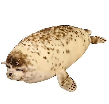 【中古】アザラシ 動物 ぬいぐるみ 抱き枕 犬玩具 可愛い おもちゃ インテリア置物 ギフト 贈り物